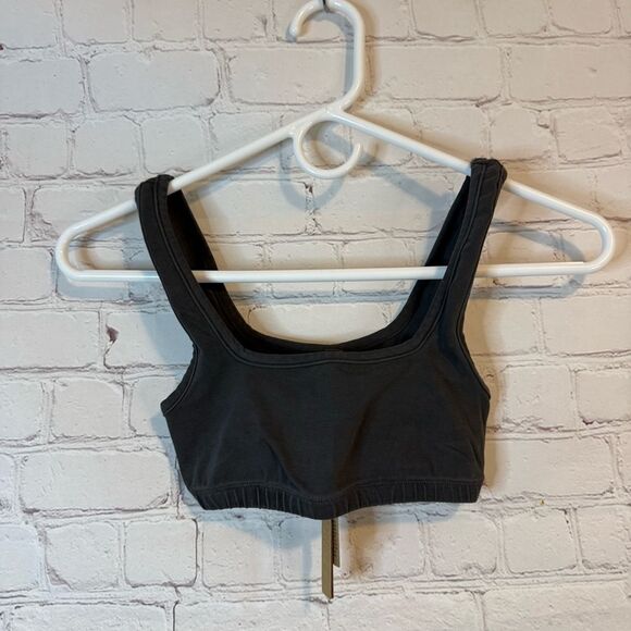 SKIMS Outdoor Wide Neck Bralette Ash size XXS - Picture 1 of 4